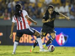 El cotejo se disputó a un ritmo aceptable y las de casa tuvieron el dominio en el medio campo. MEXSPORT / J. Martínez