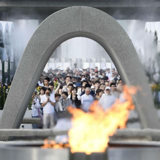 Hiroshima recuerda 72 años del lanzamiento de la bomba atómica