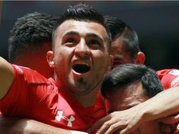 El entrenador define a Triverio como 'un muchacho humilde e impetuoso'. AFP / R. Vázquez