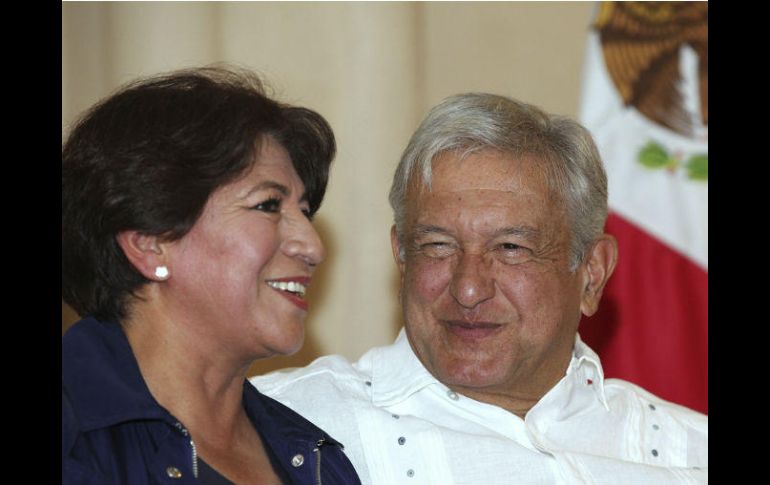 Andrés Manuel y Delfina Gómez encabezan la petición de anular los resultados de diversos distritos de la elección del 4 de junio. AP / ARCHIVO