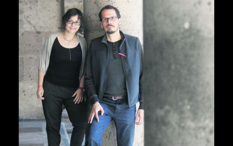Responden. Susana Chávez, Directora de Cultura en Guadalajara y Adrián Guerrero, jefe de Proyectos del Espacio Público tapatío. EL INFORMADOR / A. Camacho