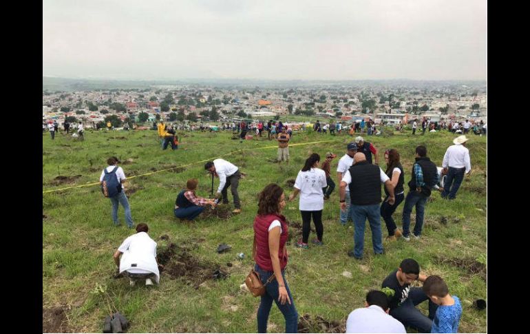 La ciudadanía se mostró participativa en la tercera jornada para rehabilitar espacios en el municipio. FACEBOOK / GobiernodeTlajomulco