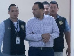 Roberto Borge está acusado de un delito del fuero federal, operaciones con recursos de procedencia ilícita y tres del fuero común. SUN / ARCHIVO