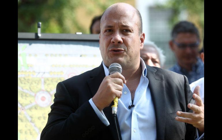 El alcalde tapatío señaló que dos de las obras más importantes del programa de Arte Público todavía no tienen ubicación definitiva. EL INFORMADOR / E. Barrera