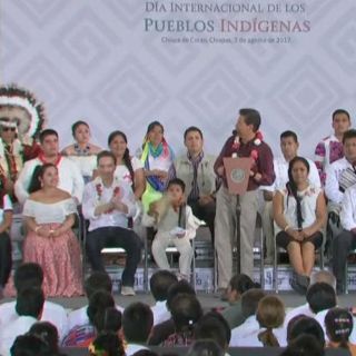 Gobierno impulsa desarrollo incluyente de etnias del país: Peña Nieto
