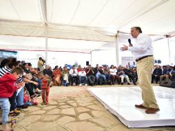 El titular de la SHCP fue entrevistado en Vetagrande, ubicado a ochos kilómetros de la capital de Zacatecas. TWITTER / @JoseAMeadeK