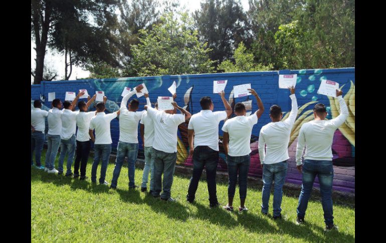 En el primer ciclo participaron 32 jóvenes, de un total de 44 internos. EL INFORMADOR / E. Barrera