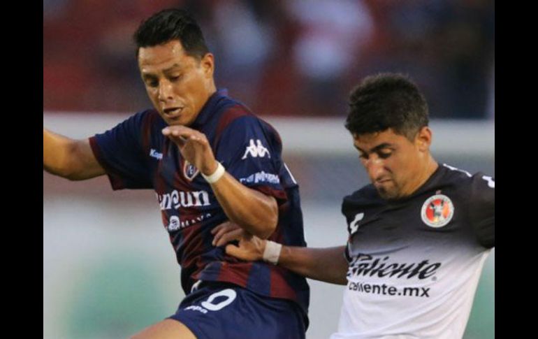 El conjunto fronterizo había tomado la delantera en la pizarra pero Atlante logró el empate en el 90. TWITTER / @CopaCoronaMx