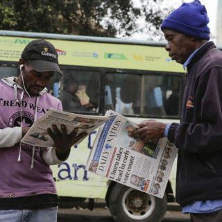 El presidente de Kenia lidera los resultados tras comicios