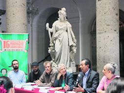 Anuncio. Se dieron a conocer las actividades del Encuentro Nacional del Mariachi Tradicional. ESPECIAL / CORTESÍA SC