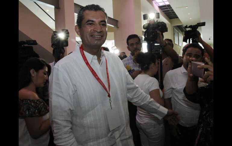 El priista afirmó que su partido está preparado para ganar todas las elecciones en el 2018. NTX / J. Pazos