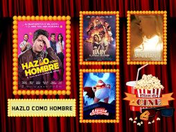 Estos son algunos de los estrenos que llegan a la cartelera de nuestra ciudad este fin de semana. ESPECIAL /