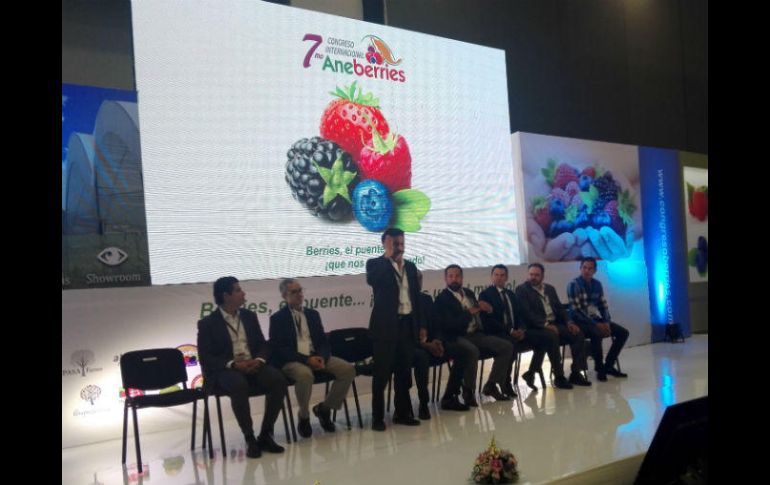 Este jueves se inauguró el Séptimo Congreso Internacional de la Asociación Nacional de Exportadores de Berries (Aneberries). EL INFORMADOR / A. Gallegos
