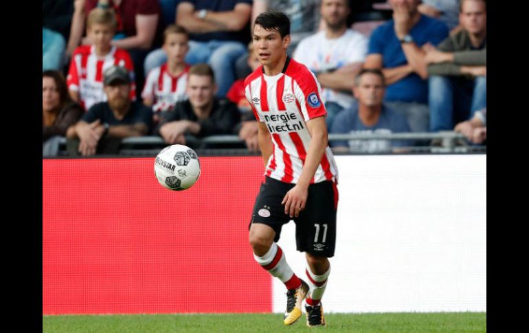 Lozano buscará superar a Javier Hernández consiguiendo un mayor número de goles en su primer torneo en Europa. TWITTER / @psveindhoven