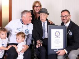 El Guinness de los Récords lo había reconocido como el varón más viejo del mundo en marzo de 2016. AFP / ARCHIVO