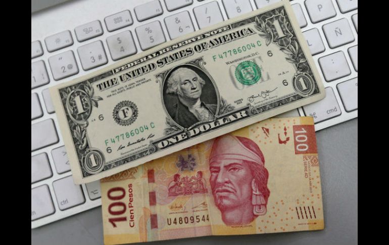 El Banco de México fijó en 17.8470 pesos el tipo de cambio. EL INFORMADOR / ARCHIVO