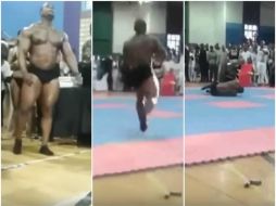 Thabethe cayó sobre su cabeza y se rompió el cuello. ESPECIAL /