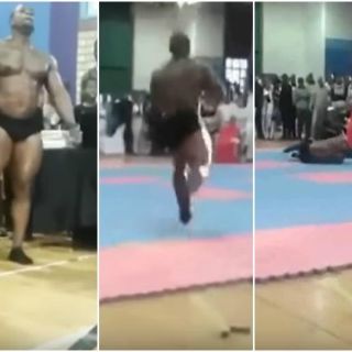 Fisicoculturista sudafricano falla al realizar pirueta y muere