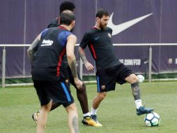 Mientras buscan cubrir el vacío que deja la ida de Neymar al PSG, los azulgranas afrontan el primer partido oficial de la temporada. TWITTER / @FCBarcelona