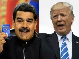 Trump dijo que EU podría recurrir a acciones militares para dar solución a la crisis política que vive Venezuela. AFP / ARCHIVO