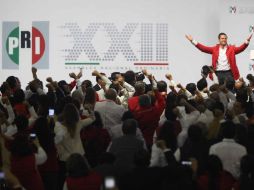 Los priistas, añade, están obligados a defender y proteger lo construido; preservar la unidad para servir al país. SUN / G. Espinosa