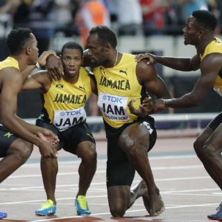 Usain Bolt se retira con lesión