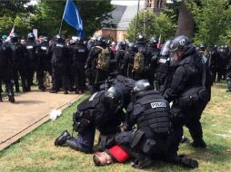 Durante el sábado se han registrado brotes violentos en la ciudad de Charlottesville. EFE /