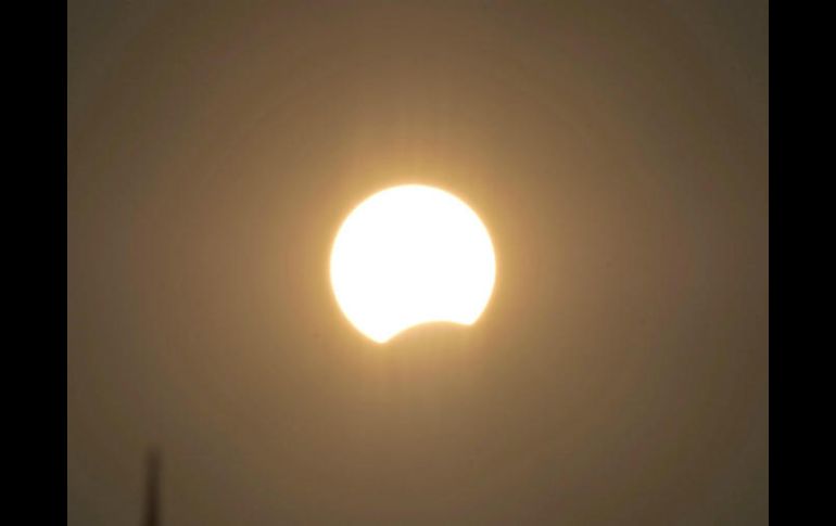 El fenómeno se podrá apreciar en la Ciudad de Mexico en un 26 por ciento, aproximadamente a las 12:02 horas del 21 de agosto. AFP / ARCHIVO