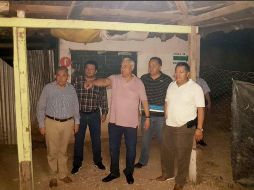 El fiscal, Raciel López (en el centro), coordina las investigaciones por delito calificado. TWITTER / FGEChiapas