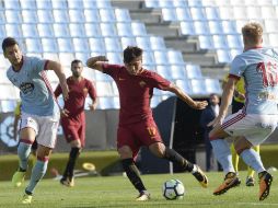 Los cuatro goles del Celta caen todos en el primer tiempo. TWITTER / @OfficialAsRoma