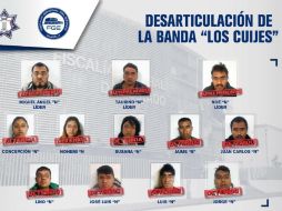 La Fiscalía de Puebla informó sobre los doce detenidos. TWITTER / @FiscaliaPuebla