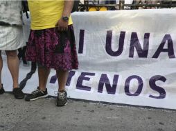 Las 17 mil 274 muertes de mujeres en el país con presunción de homicidio de 2007 y 2014 preocupan a la CNDH. EFE / ARCHIVO