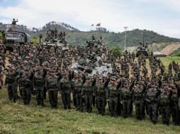 ''El imperio norteamericano se ha quitado la careta para ir ya por la intervención militar'', dijo el ministro de defensa venezolano. EFE / M. Gutiérrez