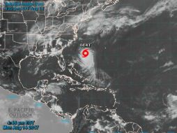 'Gert' se encuentra a 735 kilómetros al oeste-suroeste de las Bermudas. ESPECIAL / www.nhc.noaa.gov