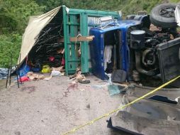 Los hechos ocurrieron sobre el kilómetro 30+500. ESPECIAL / Protección Civil Jalisco