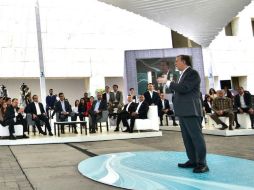 Durante el evento ‘SAT más abierto’, Meade señaló que es para que haya un mejor análisis, investigación y rendición de cuentas. TWITTER / @SHCP_mx