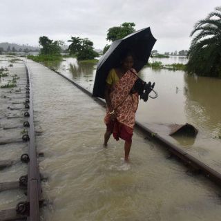Lluvias cobran 125 vidas en Asia