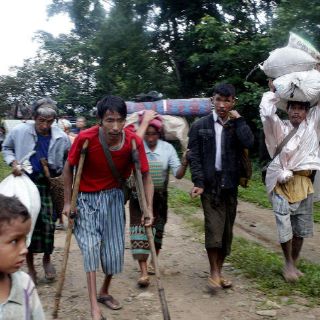 Reportan que hay más de un millar de desplazados en Birmania