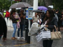 Advierten que las lluvias pueden estar acompañadas por posibles rachas de viento y actividad eléctrica. EL INFORMADOR / ARCHIVO