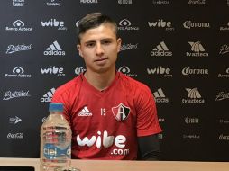 El joven volante de los rojinegros dice que están conscientes de que deben trabajar más para revertir los malos resultados obtenidos. TWITTER / @atlasfc