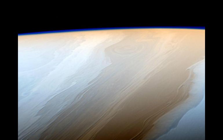 Las imágenes fueron tomadas con la cámara de ángulo estrecho de la nave espacial Cassini. TWITTER / @CassiniSaturn