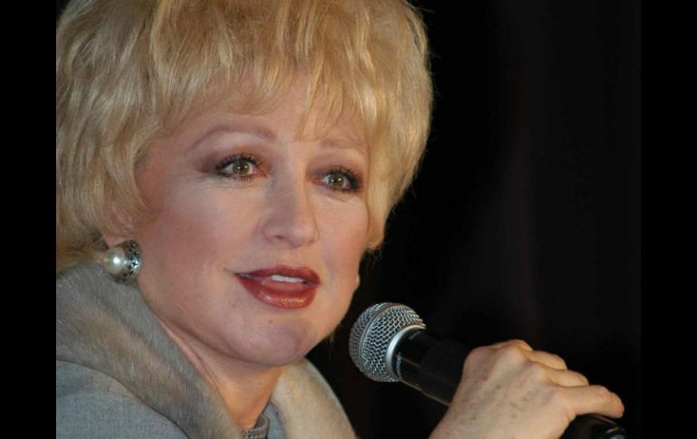 Angélica María tiene una trayectoria artística de 67 años y acumula más de 70 éxitos musicales. NTX / ARCHIVO