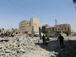 La región afectada está dominada por la facción islámica el Ejército del Islam y está incluida en zona de la tregua. AP / D. Souleiman