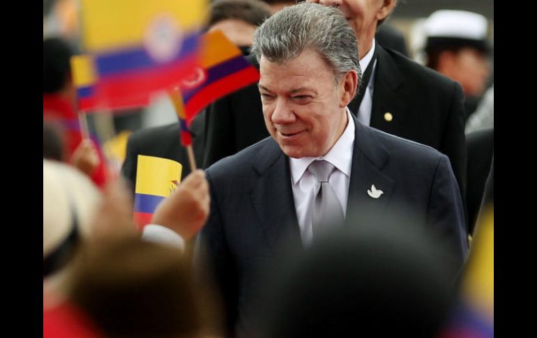 El jefe de Estado colombiano señala que ''no puede entronizarse y perpetuarse una dictadura en el centro de América Latina''. EFE / ARCHIVO