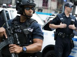 Se vigila especialmente la zona de Times Square. AP / M. Noble Jr.