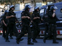 Ocurre horas después de que una furgoneta arrollara a decenas de personas en La Rambla en Barcelona. AFP / P. Barrena