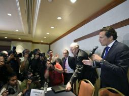 El exdirector de Pemex hizo las declaraciones tras presentarse ante la PGR. AFP / A. Estrella