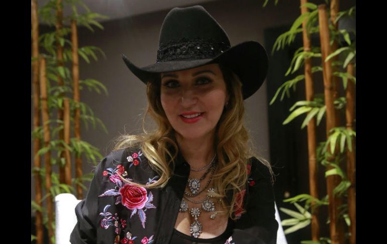 Alicia Villarreal estuvo de vista en Guadalajara para promover su nuevo material. EL INFORMADOR / M. Vargas