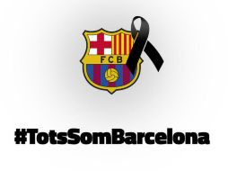 La Federación Española autorizó los detalles en la vestimenta; se guardará un minuto de silencio previo al pitazo inicial. ESPECIAL / fcbarcelona.com