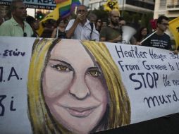Heather Heyer murió cuando un simpatizante neonazi la atropelló con su auto durante una manifestación. AP / P. Giannakouris